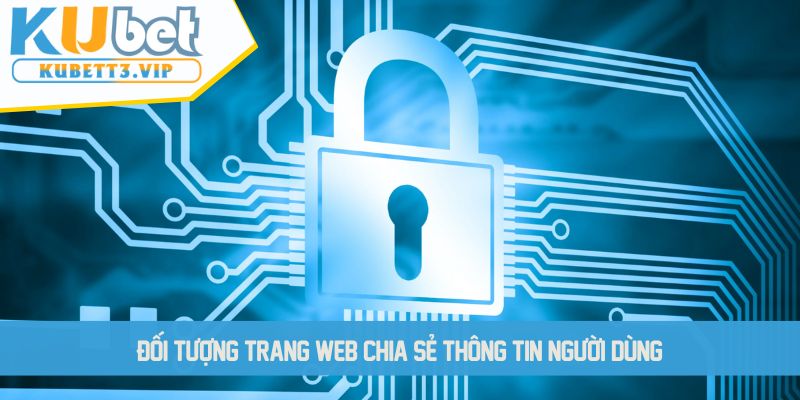 Đối tượng trang web chia sẻ thông tin người dùng